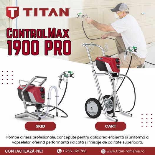 Pompa airless TITAN ControlMax 1900 PRO Italia Star