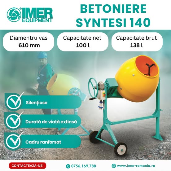 Betoniera IMER SYNTESI 140