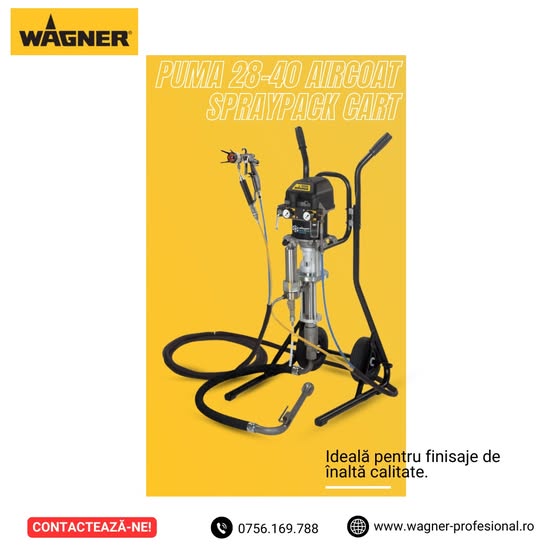 Pompa AirCoat Wagner Puma 28-40 CART