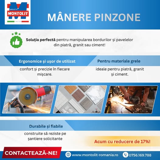 Mânere PINZONE – Acum cu reducere de 17%!