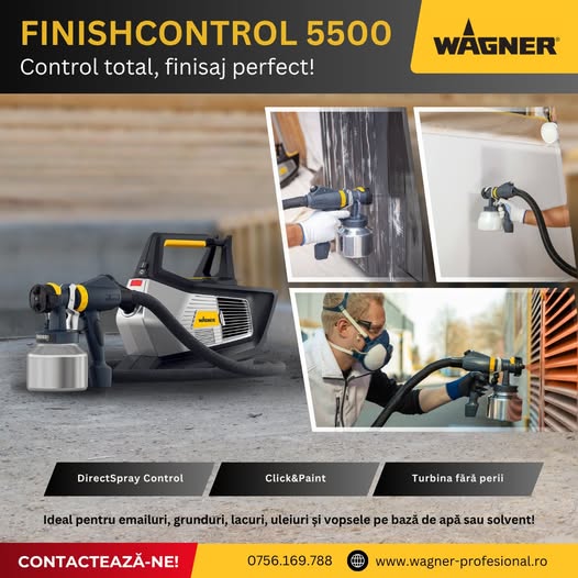 FinishControl 5500 – Control total, finisaj perfect!