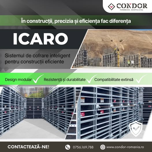 ICARO: Sistemul de cofrare inteligent pentru construcții eficiente