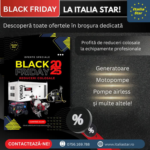 BLACK FRIDAY la Italia Star!