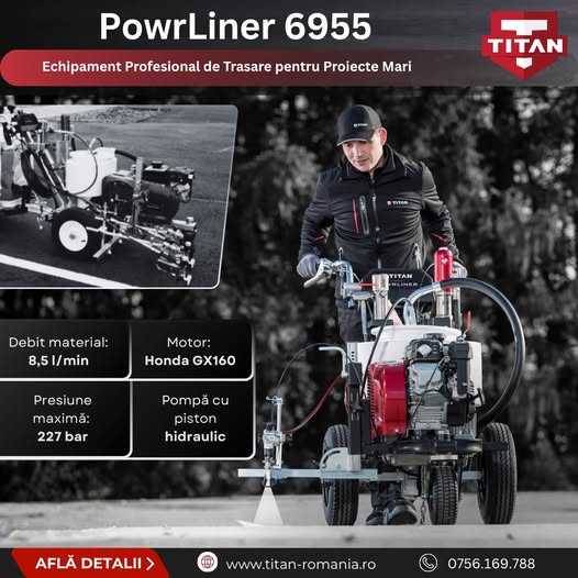 PowrLiner 6955: Echipament Profesional de Trasare pentru Proiecte Mari