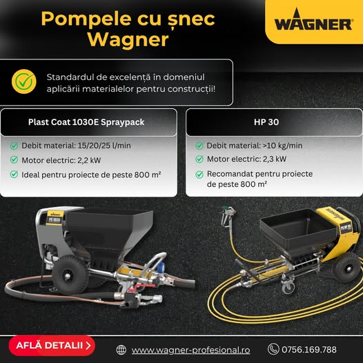 Pompele cu șnec Wagner