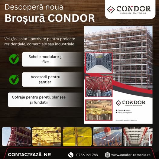 Descoperă noua broșură CONDOR