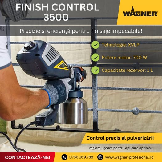 Finish Control 3500 – precizie și eficiență pentru finisaje impeca...