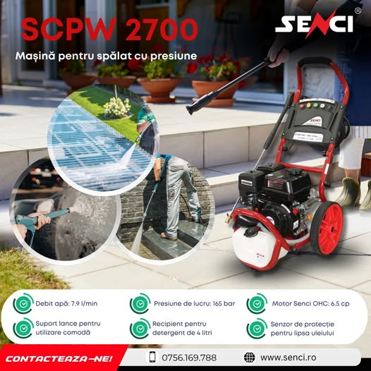 Masina pentru Spalat cu Presiune SCWP 2700 de la SENCI