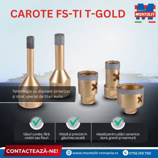 Seria FS-TI T-GOLD de la Montolit