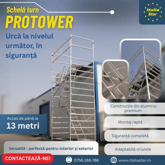 ProTOWER – urcă la nivelul următor, în siguranță