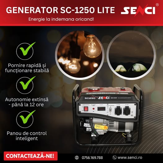 Generator SC-1250 LITE de la Senci