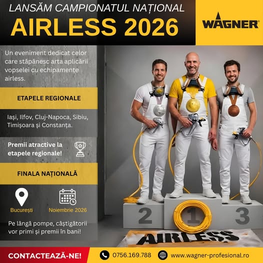 CAMPIONATUL NAȚIONAL AIRLESS 2026