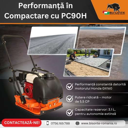 Performanță în Compactare cu PC90H