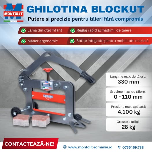 BLOCKUT – putere și precizie pentru tăieri fără compromis