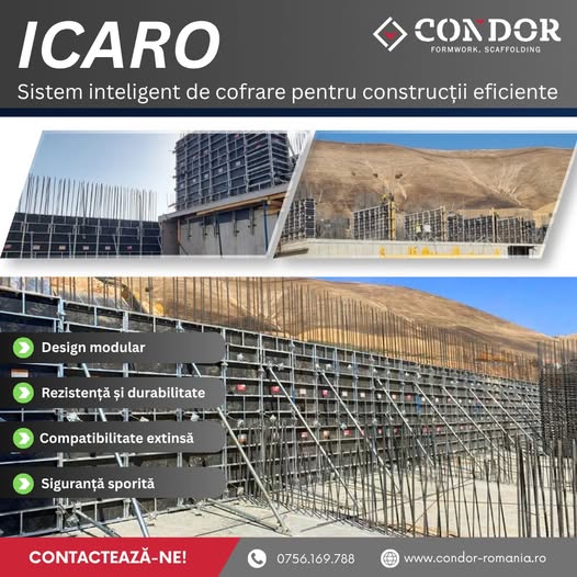 ICARO – Sistem inteligent de cofrare pentru construcții eficiente