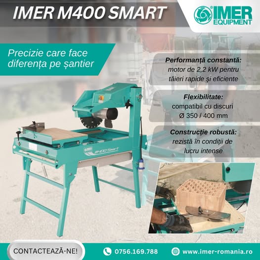 IMER M400 Smart – putere, control și durabilitate