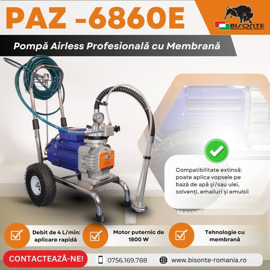 PAZ:6860E este alegerea potrivită!