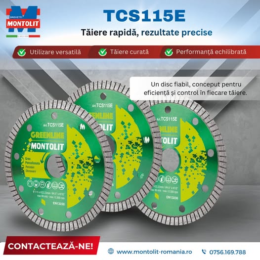 TCS115E din gama GREEN Line