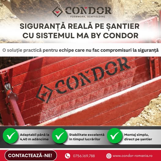 Siguranță reală pe șantier cu sistemul MA by CONDOR