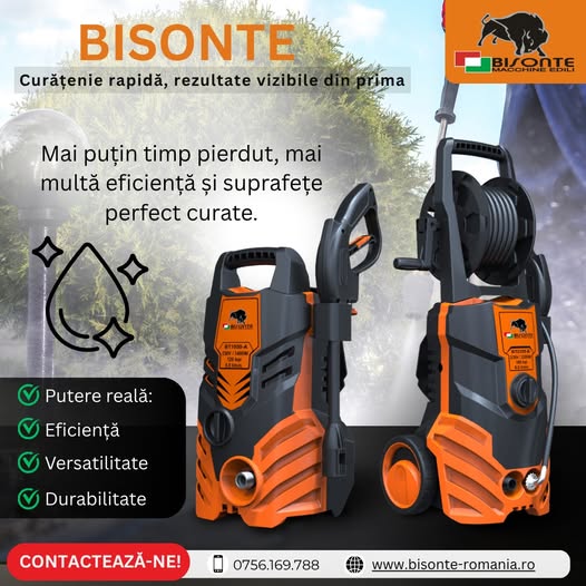 Aparate de spălat cu presiune BISONTE