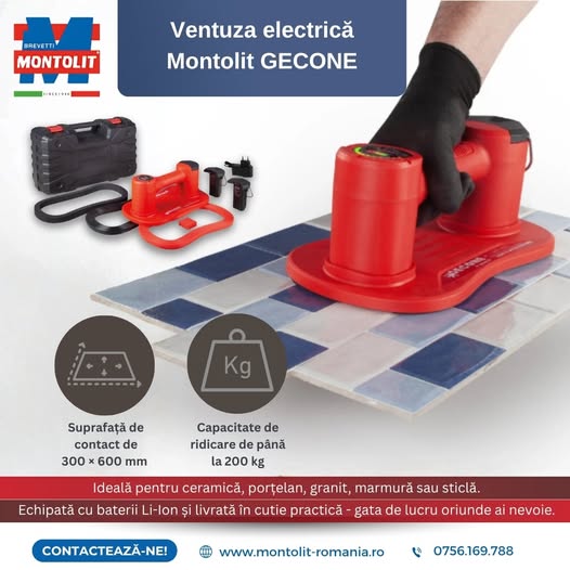 Montolit GECONE – manipulare sigură, fără efort