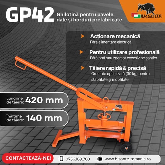 Tăieri precise și eficiente pentru lucrările de pavaj!