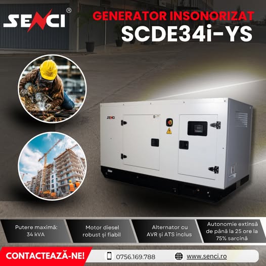 SENCI SCD34i-YS: putere, fiabilitate si autonomie pentru aplicatii profesio...