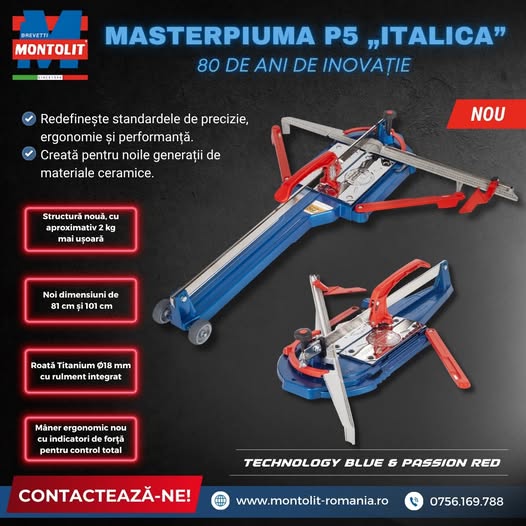 Nou! Masterpiuma „ITALICA” 80 de ani de inovatie