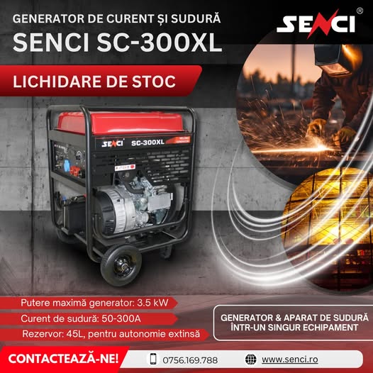 LICHIDARE DE STOC – SENCI SC-300XL LA PRET EXCEPTIONAL!
