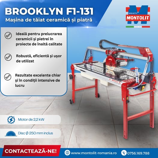 Precizie profesională și performanță de top cu Montolit Brooklyn F1-131...