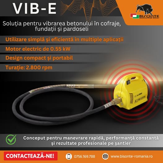 REDUCERE 24% la vibratorul electric VIB-E!