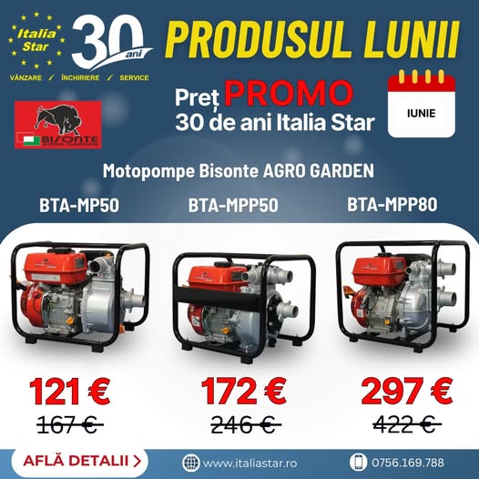 Produsele luii iunie / 30 de ani Italia Star