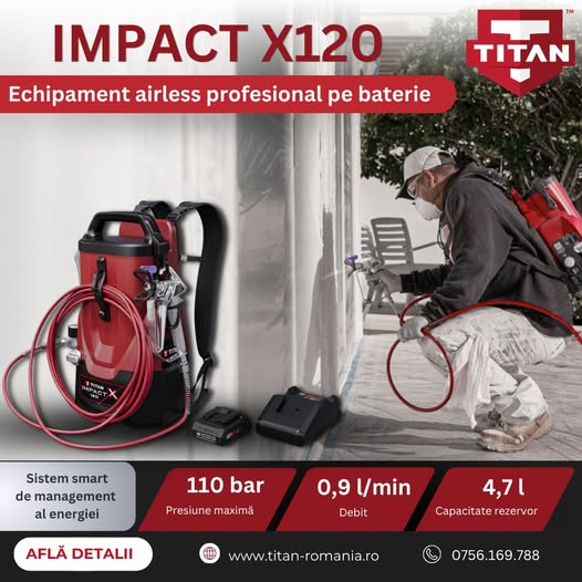 TITAN Impact X120 – mobilitate și performanță