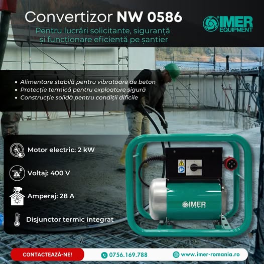 Convertizor NW 0586 – compact, rezistent si pregatit pentru santier!
