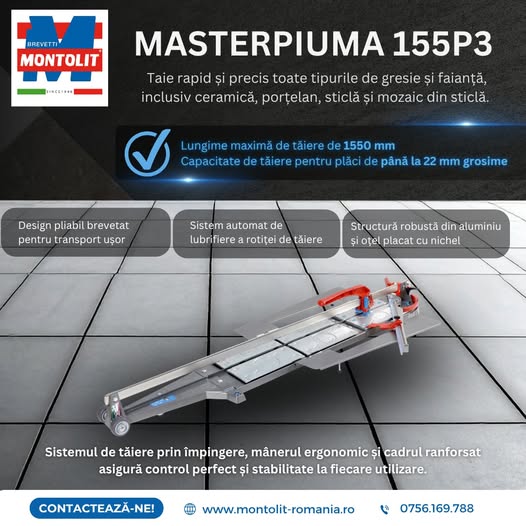 Masterpiuma 155P3- Precizie fara compromis