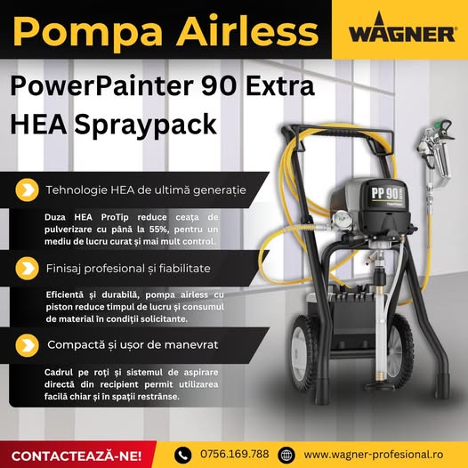 Pompa airless PowerPointer 90 Extra Spraypack