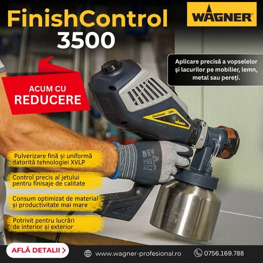 Finish Control 3500 – acum cu REDUCERE!