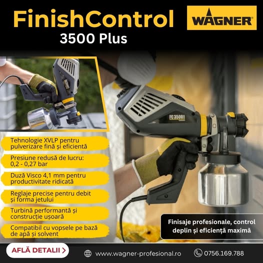 FinishControl 3500 Plus – Finisaje profesionale, control deplin și e...