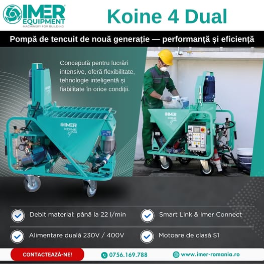 De ce aleg profesioniștii Koine 4 Dual de la IMER?