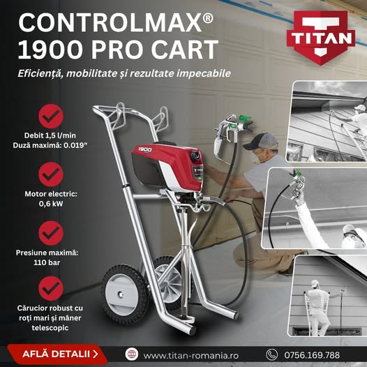 Finisaje profesionale. Control maxim. Productivitate crescută.