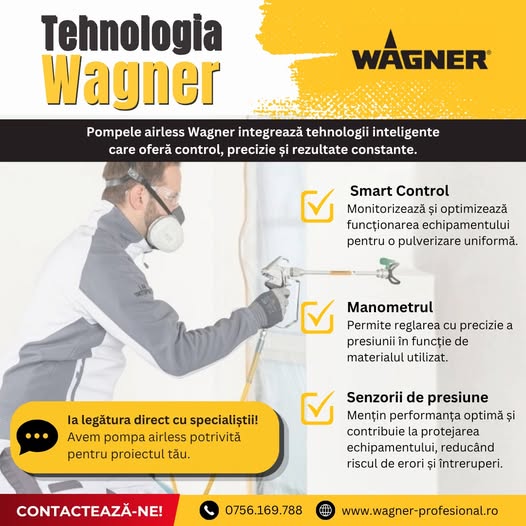 Precizia face diferența. Tehnologia Wagner o face posibilă.