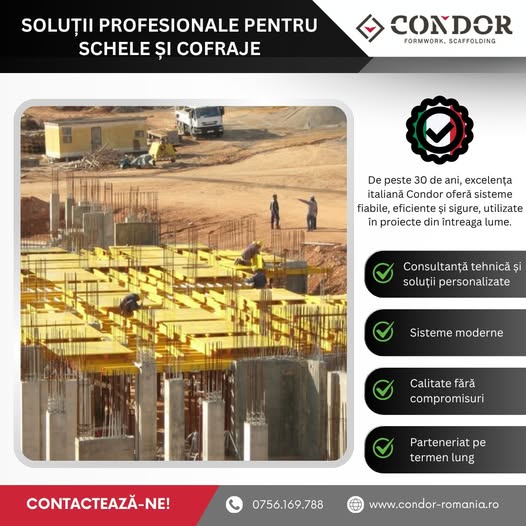 Excelența italiană care susține construcțiile de mâine