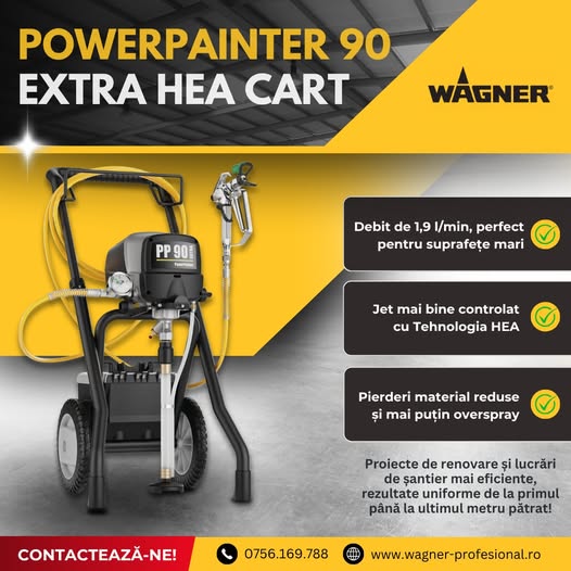 Wagner PowerPainter 90 Extra HEA CART