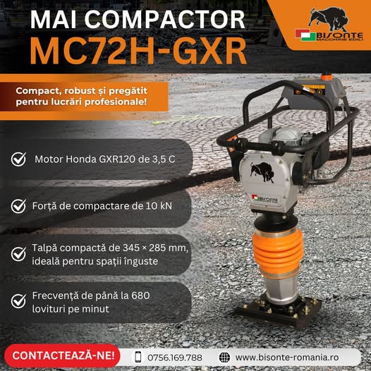 Mai compactor MC72H-GXR – compact, robust și pregătit pentru lucră...