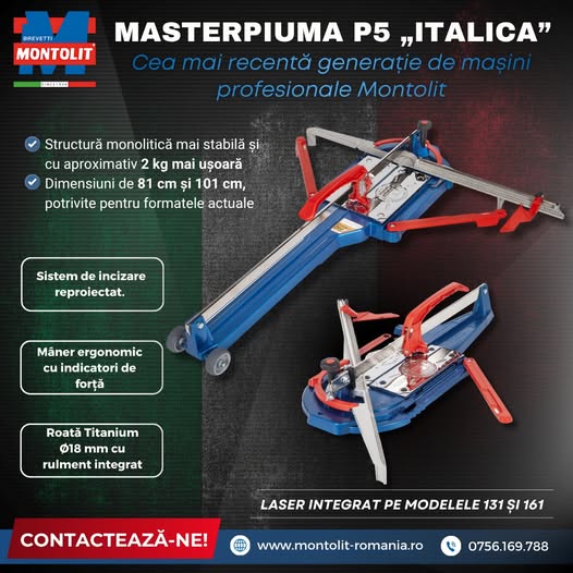 Masterpiuma P5 „ITALICA” – cea mai recentă generație de mașini...
