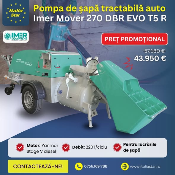LICHIDARE STOC – Pompe IMER la PREȚURI PROMOȚIONALE, cu TRANSPORT S...