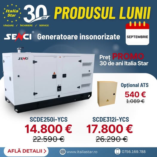 Produsele lunii | 30 de ani Italia Star