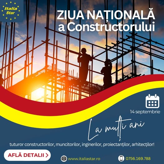 14 septembrie – Ziua NaÈ›ională a Constructorului