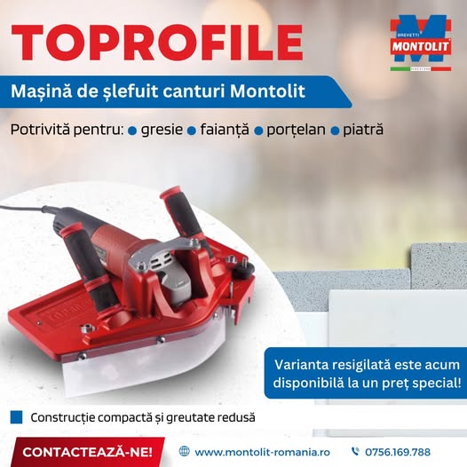 Echipament profesional pentru șlefuire și finisare Toprofile – fini...
