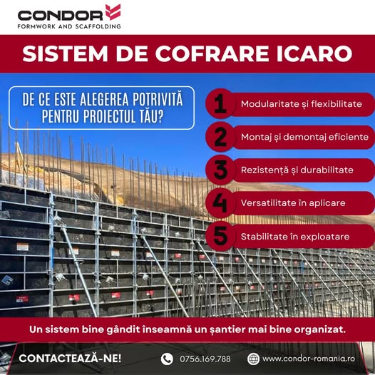 Sistem de cofrare ICARO – Cofrare inteligentă. Execuție eficientă....
